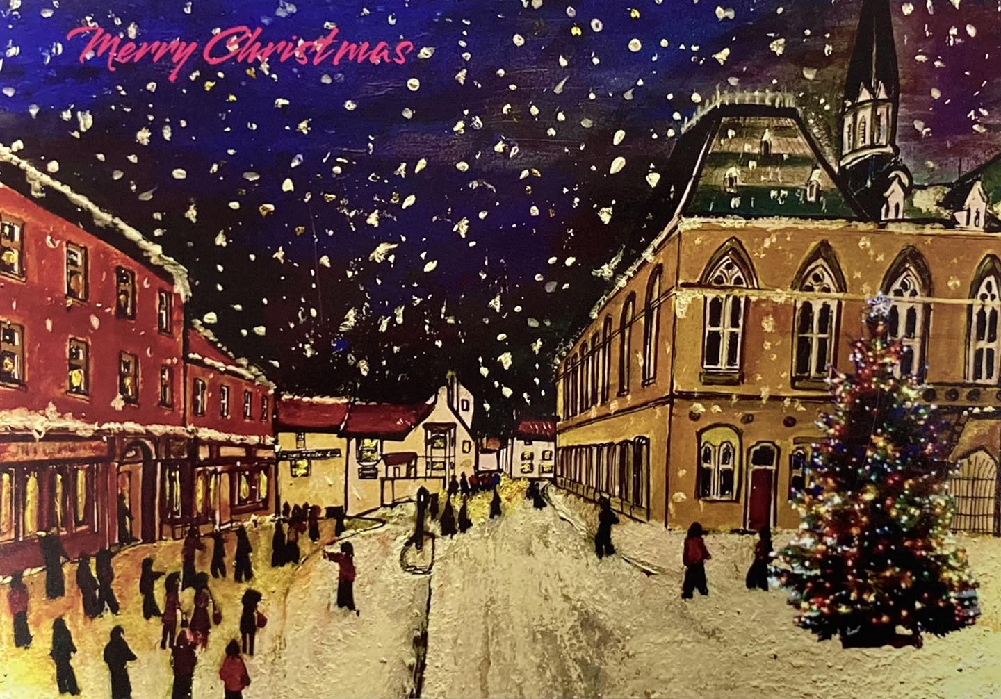 Festive Town Lights